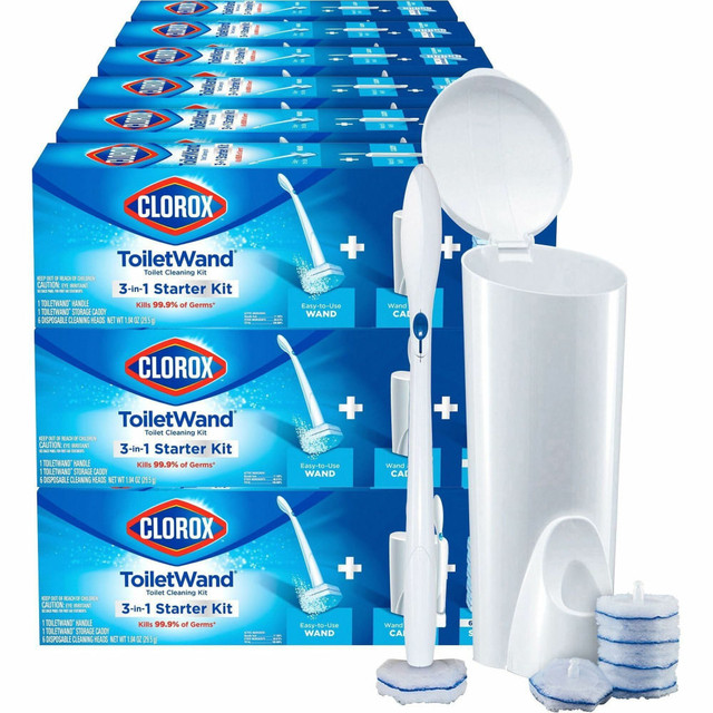 THE CLOROX COMPANY Clorox 03191BD  ToiletWand Disposable Toilet Cleaning System - 108 / Bundle