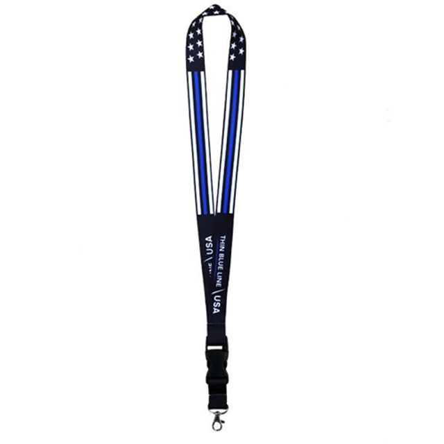 Thin Blue Line TBL-AM-LAN Thin Blue Line Lanyard - Stars and Stripes Thin Blue Line TBL-AM-LAN Thin Blue Line Lanyard - Stars and Stripes