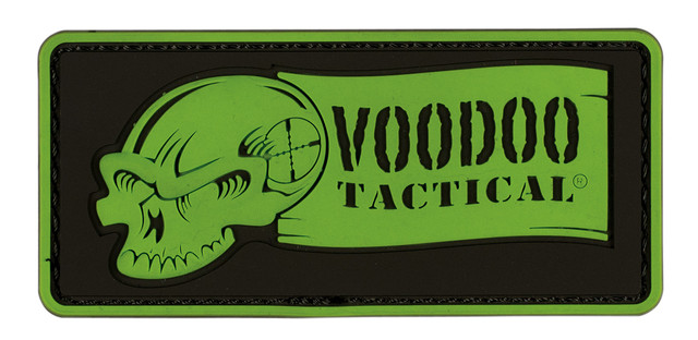 Voodoo Tactical 07-0911080000 Voodoo Ribbon Logo Patch Voodoo Tactical 07-0911080000 Voodoo Ribbon Logo Patch
