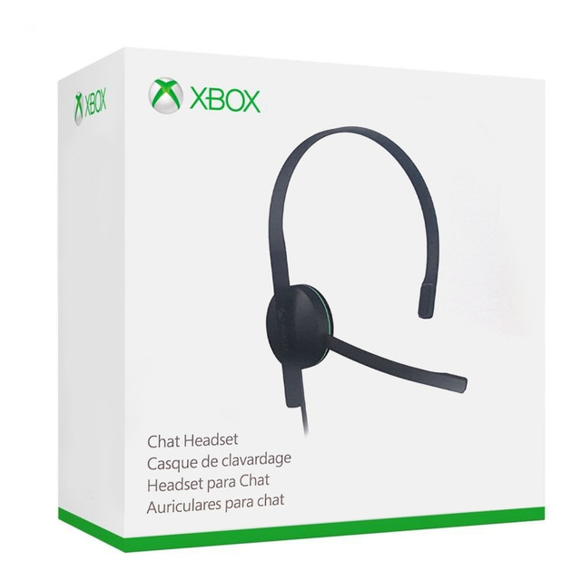 MICROSOFT CORPORATION S5V-00014 Microsoft Xbox One Chat Headset, Black