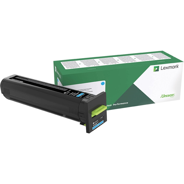 LEXMARK INTERNATIONAL, INC. Lexmark 82K0HCG  Original High Yield Laser Toner Cartridge - Cyan - 1 Each - 17000 Pages