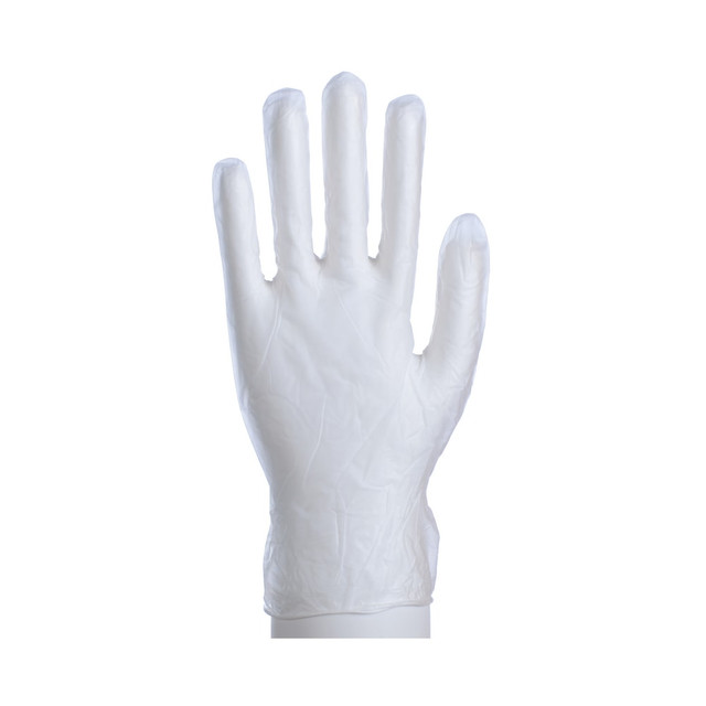 DAXWELL GROUP Daxwell F10001747  Disposable Vinyl Gloves, X-Large, Clear, 100 Gloves Per Box