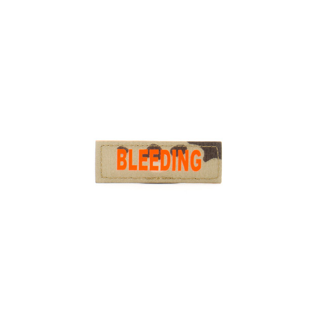 Eleven 10 E10-7003-BLEEDING-MTC/ORG 1x3 Med Name Tape Patch Eleven 10 E10-7003-BLEEDING-MTC/ORG 1x3 Med Name Tape Patch