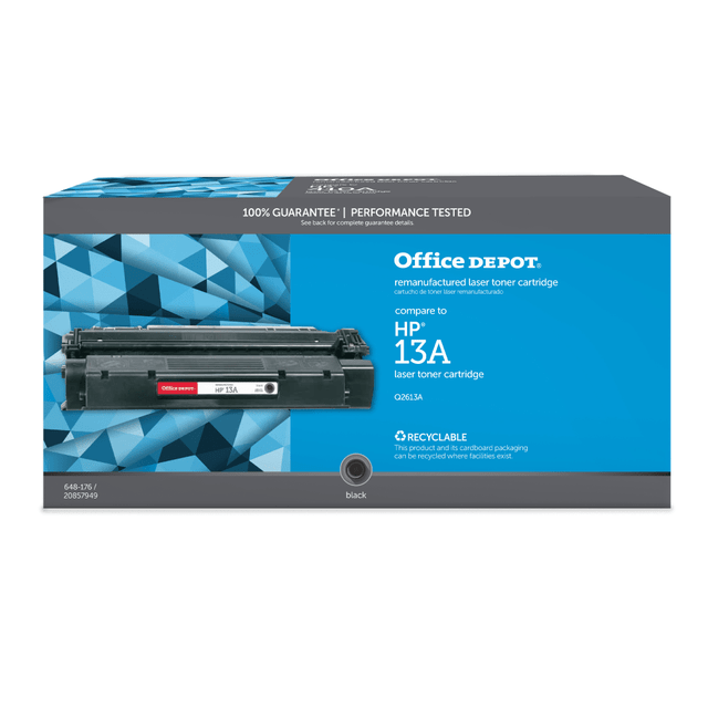 CLOVER TECHNOLOGIES GROUP, LLC OD13A Office Depot Remanufactured Black Toner Cartridge Replacement For HP 13A