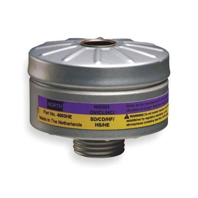 Honeywell 4003HE Organic Vapor, Chlorine, Hydrogen Chloride, Sulfur Dioxide, Hydrogen Sulfide with HEPA filter