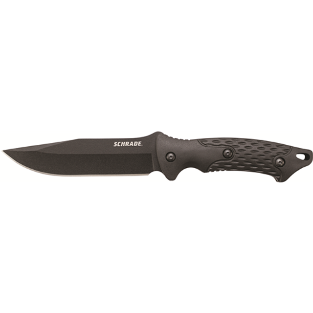 Schrade SCHF30 Fixed Blade 8Cr13MoV Steel, Full Tang, Lanyard Hole, Nylon Fiber Sheath Schrade SCHF30 Fixed Blade 8Cr13MoV Steel, Full Tang, Lanyard Hole, Nylon Fiber Sheath