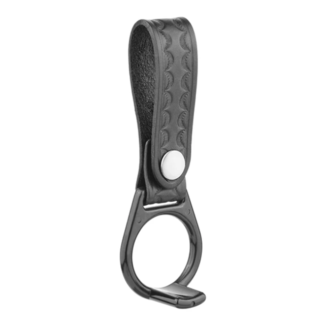 Dutyman 3221N Basketweave Leather PR24 Holder with Black Plastic Ring Dutyman 3221N Basketweave Leather PR24 Holder with Black Plastic Ring