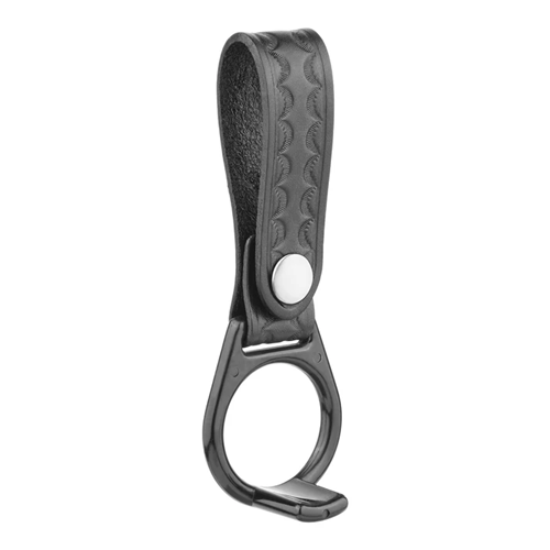 Dutyman 3221N Basketweave Leather PR24 Holder with Black Plastic Ring