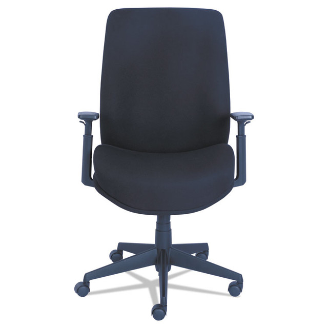 LA-Z-BOY CHAIR COMPANY 48825 Baldwyn Series Mid Back Task Chair, Supports Up to 275 lb, 19" to 22" Seat Height, Black