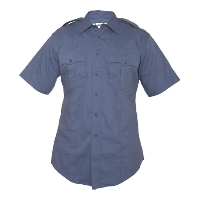 Elbeco 4458LC-50 Reflex Short Sleeve Shirt-Womens-French Blue Elbeco 4458LC-50 Reflex Short Sleeve Shirt-Womens-French Blue
