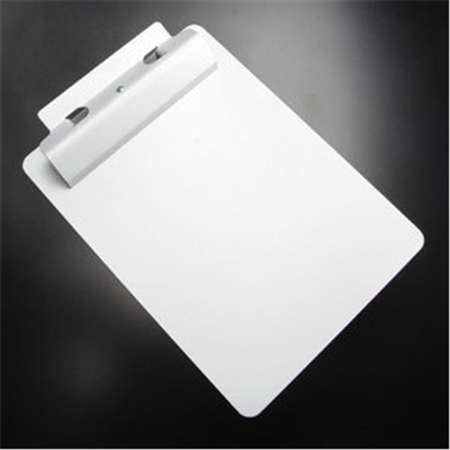 Posse Box SA69-CA Flat Clipboard Clear-Silver