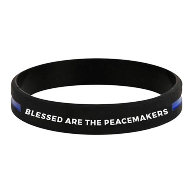 Thin Blue Line TBL-BR-BLESSED Thin Blue Line Blessed Bracelet, 8 Inch Thin Blue Line TBL-BR-BLESSED Thin Blue Line Blessed Bracelet, 8 Inch