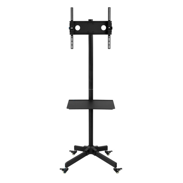 TRANSFORM PARTNERS LLC MI-1876 Mount-It! Adjustable Mobile TV Cart For 23in - 55in Displays, Black