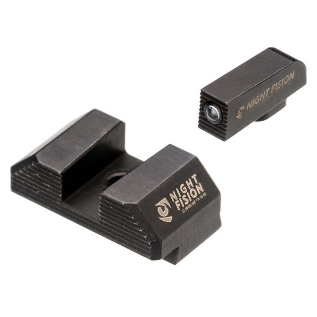 Night Fision GLK-001-163-175-ZGZX Optics Ready Stealth Night Sight Set for Glock 19/17/45/23 w/ Holosun SCS