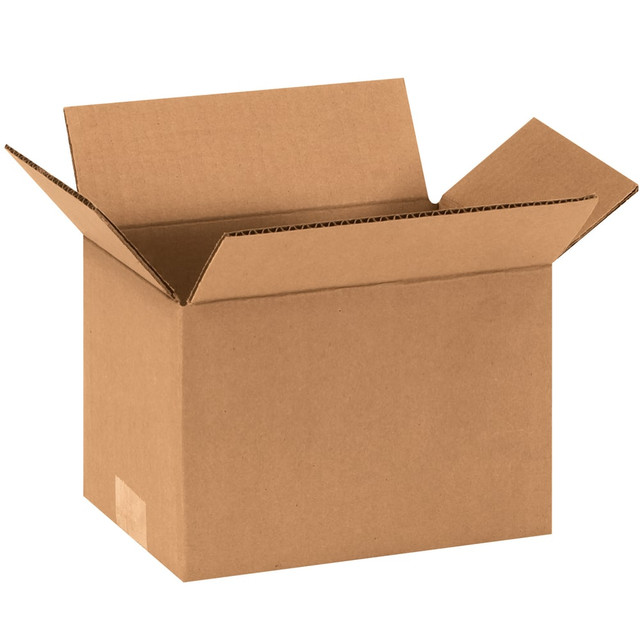 B O X MANAGEMENT, INC. 966 Partners Brand Corrugated Boxes, 9in x 6in x 6in, Kraft, Pack Of 25