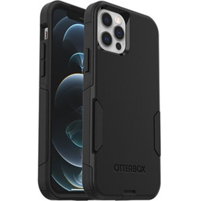 OTTER PRODUCTS LLC 77-66184 OtterBox Commuter Series Antimicrobial Case For Apple iPhone 12, iPhone 12 Pro Smartphone, Black