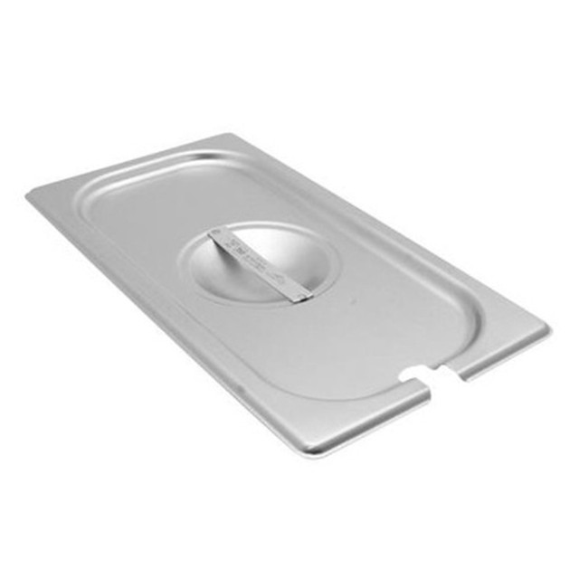 THE VOLLRATH COMPANY 75230 Vollrath Super Pan V 1/3 Size Slotted Pan Cover, Silver THE VOLLRATH COMPANY 75230 Vollrath Super Pan V 1/3 Size Slotted Pan Cover, Silver