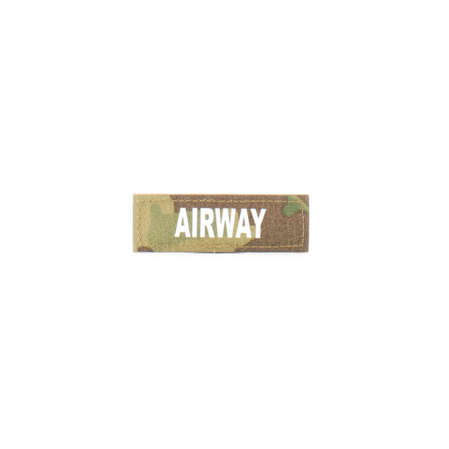 Eleven 10 E10-7003-AIRWAY-MTC/GLO 1x3 Med Name Tape Patch