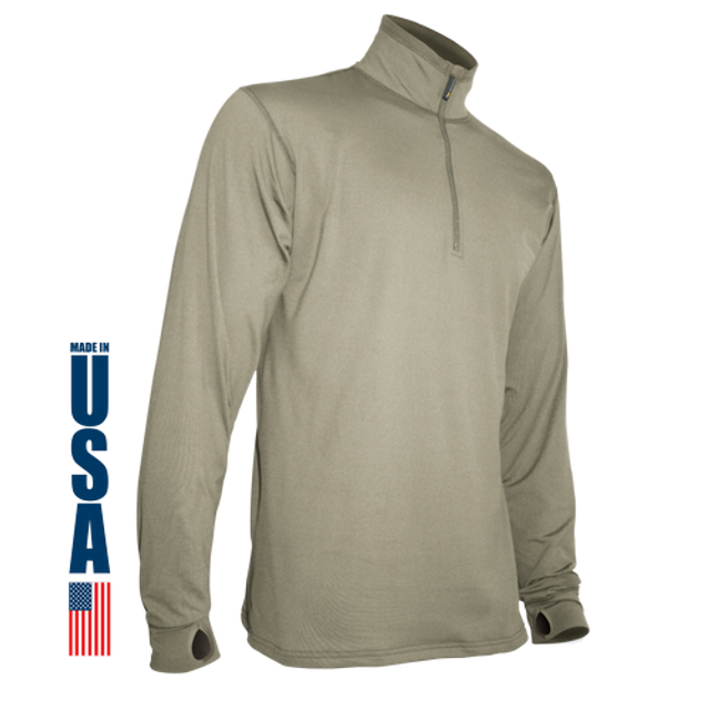 XGO 4F11DQ-L-499 Heavyweight FR Zip Mock