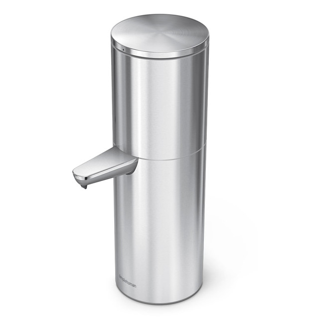 SIMPLEHUMAN LLC ST1500 simplehuman Sensor Pump Max Liquid Soap Or Sanitizer Dispenser, 32 Oz, Brushed Stainless Steel