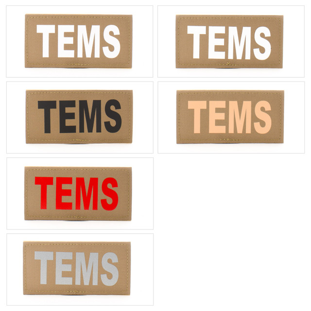 Eleven 10 E10-7001-TEMS-CYT/GLO 2x4 Med ID Patch Eleven 10 E10-7001-TEMS-CYT/GLO 2x4 Med ID Patch