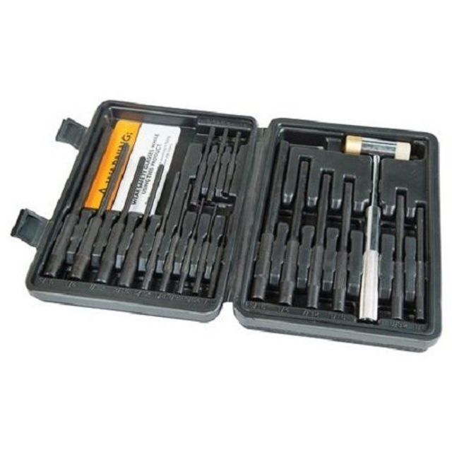 Wheeler Engineering 110128 Master Roll Pin Punch Set