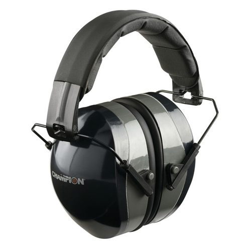Champion Targets 40970 Champion Targets 40970 Passive Earmuffs, 29dB Noise Reduction Rating, Black/Gray