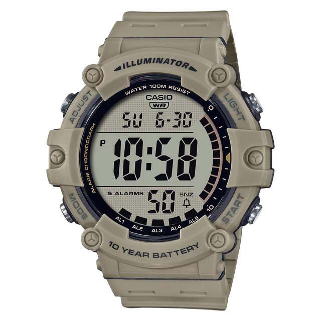Casio AE1500WH-5AV Classic Digital Watch w/ 10-Year Battery Casio AE1500WH-5AV Classic Digital Watch w/ 10-Year Battery