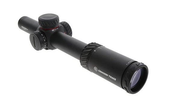 Crimson Trace 01-01100 CT Hardline Pro 1-6x24 COMPETITION Etched Illuminated, 30mm Tube