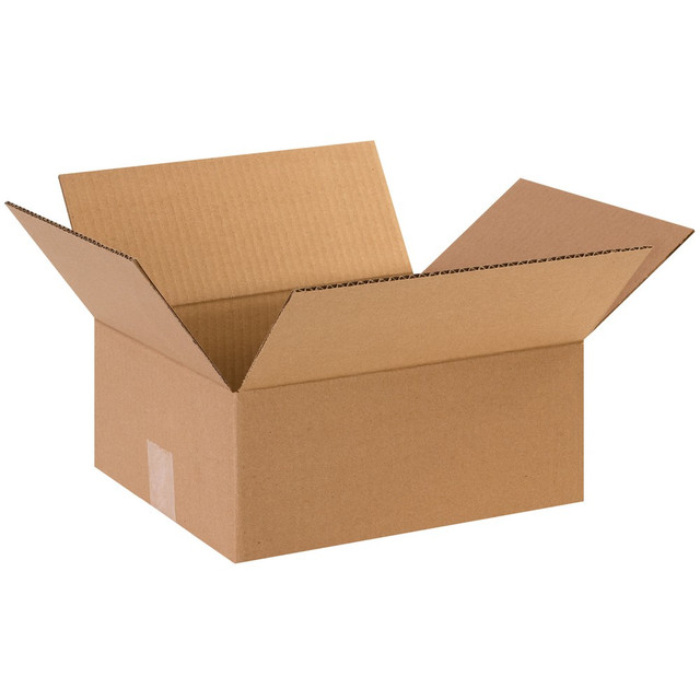 B O X MANAGEMENT, INC. 12105 Partners Brand Flat Corrugated Boxes, 12inL x 10inW x 5inH, Kraft, Pack Of 25 B O X MANAGEMENT, INC. 12105 Partners Brand Flat Corrugated Boxes, 12inL x 10inW x 5inH, Kraft, Pack Of 25
