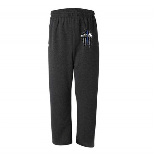 Thin Blue Line DETROIT-TBL-SPANTS-CHARC-M Thin Blue Line Sweatpants, Detroit