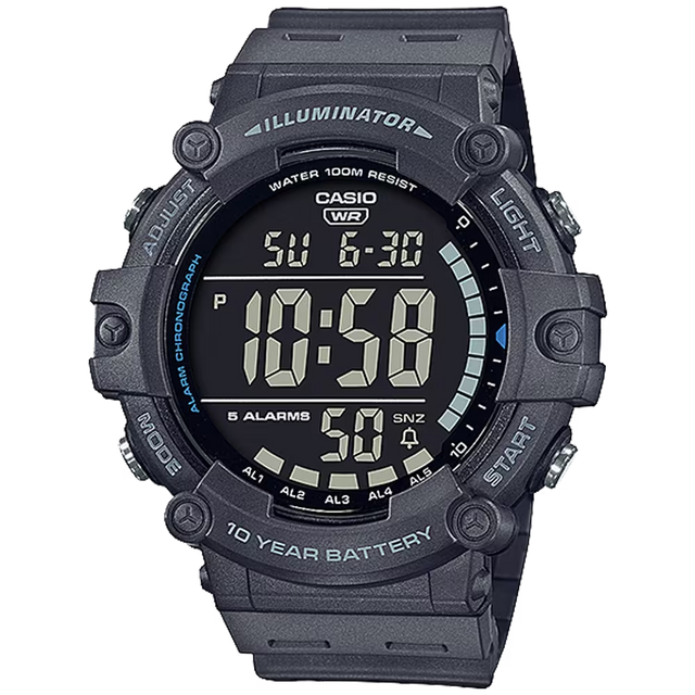 Casio AE1500WH-8BV Classic Digital Watch w/ 10-Year Battery