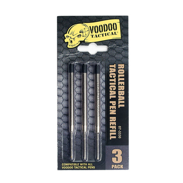Voodoo Tactical 07-3330000000 Rollerball Tactical Pen Refill - (3 Pack) Voodoo Tactical 07-3330000000 Rollerball Tactical Pen Refill - (3 Pack)