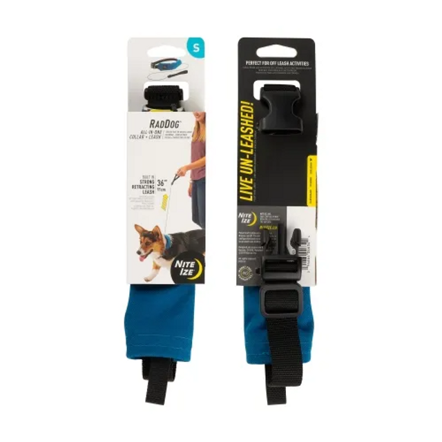 Nite-Ize RRLS-03-R3 RadDog All-In-One Collar + Leash