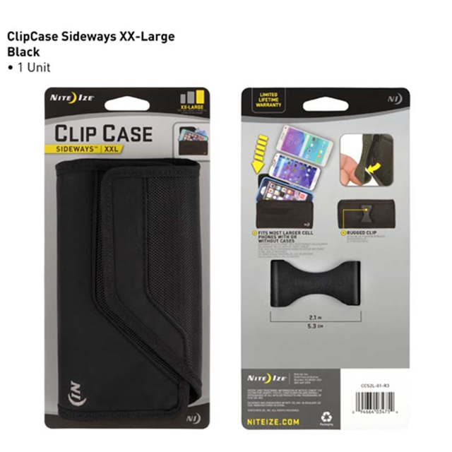 Nite-Ize CCS2L-01-R3 Clip Case Cargo Universal Rugged Holsters