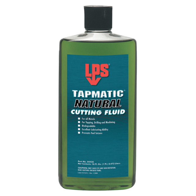 LPS LABORATORIES, INC. 44220 Tapmatic Natural Cutting Fluids, 16 oz, Bottle