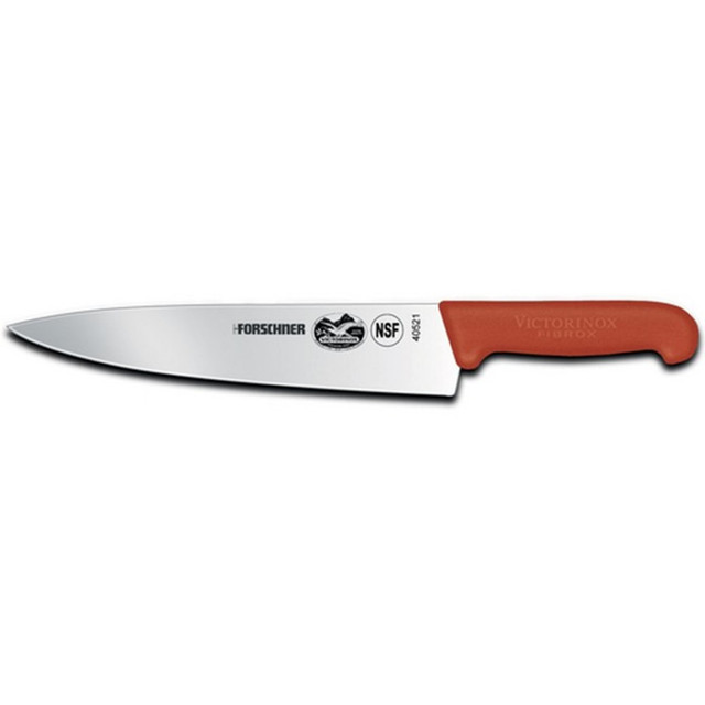 TRG - SWISS GEAR 40424 Victorinox Chef Knife, 10in, Red