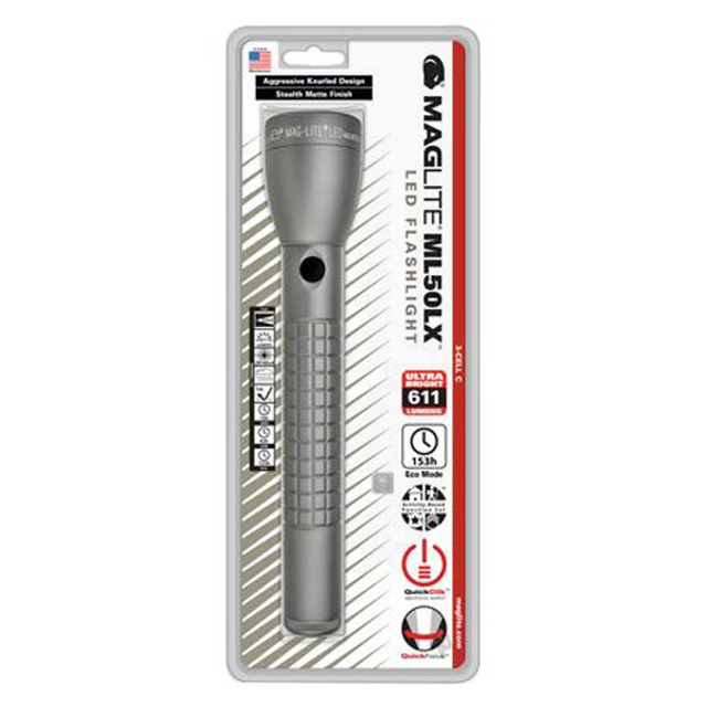 Maglite ML50LX-S3RJ6 ML50LX 3 C-Cell LED Flashlight