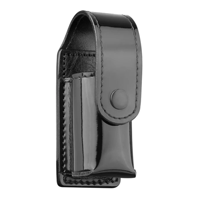 Dutyman 3631B Hi-Gloss Leather 2 Oz Mace Holder Dutyman 3631B Hi-Gloss Leather 2 Oz Mace Holder