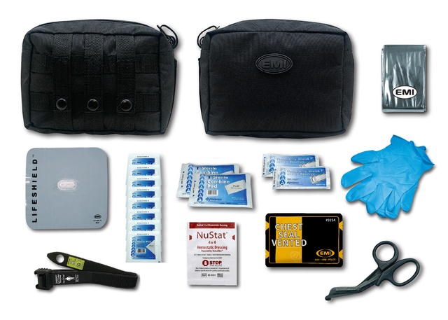 EMI - Emergency Medical 9139 E.T.R. Deluxe Active Shooter/Bleed Aid Kit EMI - Emergency Medical 9139 E.T.R. Deluxe Active Shooter/Bleed Aid Kit
