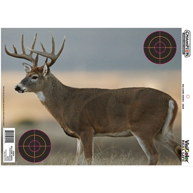 Champion Targets 45829 Champion Targets 45829 Visicolor Real Life Big Game Targets (12 Pack) Champion Targets 45829 Champion Targets 45829 Visicolor Real Life Big Game Targets (12 Pack)