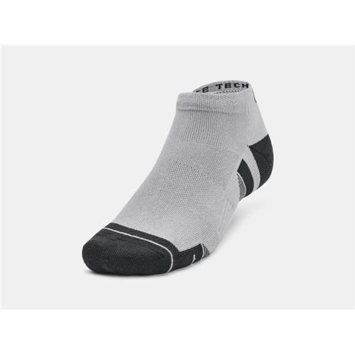 Under Armour 1379504011LG Unisex UA Performance Tech 3-Pack Low Cut Socks