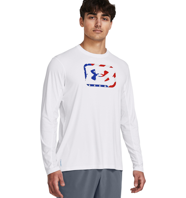 Under Armour 1383578100MD Men's UA Fish Pro Freedom Long Sleeve