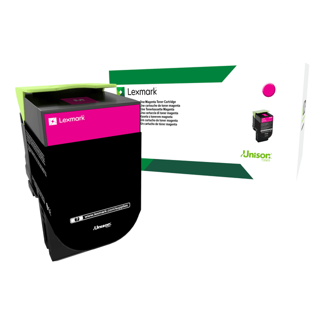 LEXMARK INTERNATIONAL, INC. 71B10M0 Lexmark 71B10M0 Magenta Return Program Toner Cartridge