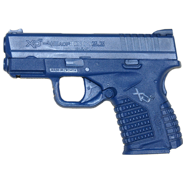 Blue Training Guns By Rings FSXDS3.3BW Springfield XDS 3.3  Pistol