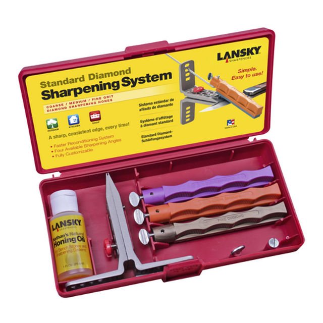Lansky Sharpeners LK3DM Diamond Sharpening System Lansky Sharpeners LK3DM Diamond Sharpening System
