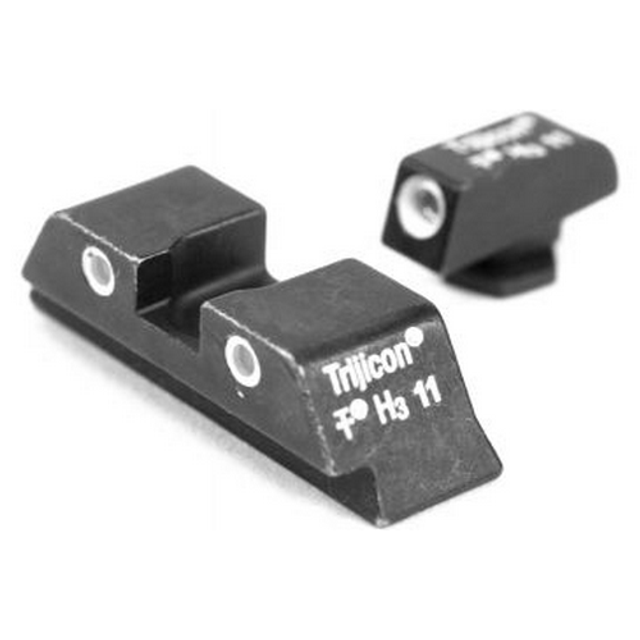 Trijicon GL01Y Bright & Tough Night Sights - Glock Standard Frames
