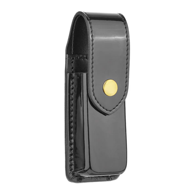 Dutyman 8731SG Hi-Gloss Leather Single Magazine Holder for 9mm Dutyman 8731SG Hi-Gloss Leather Single Magazine Holder for 9mm