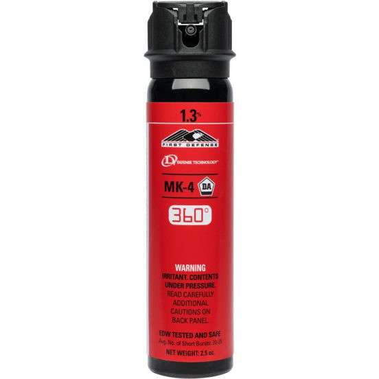 Defense Technology 1204896 First Defense 360 1.3% MK-4 Gel OC Aerosol
