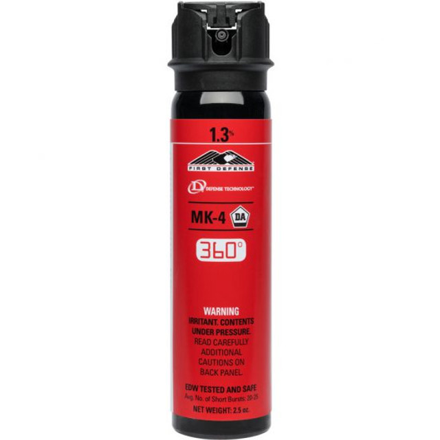 Defense Technology 1204896 First Defense 360 1.3% MK-4 Gel OC Aerosol